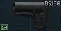AR-15 KRISS Defiance DS150 stock (Black)