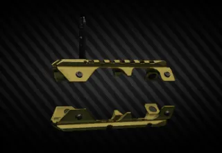 AR-15 Strike Industries GRIDLOK Extension (Yellow)