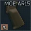 AR-15 Magpul MOE pistol grip (FDE)