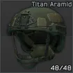 Titan Aramid Helmet Atlant Armour OD Green Standard Titan Aramid Helmet Atlant Armour OD Green Standard