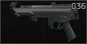 HK G36 5.56x45 assault rifle (stripped)
