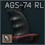 AK Custom Arms AGS-74 PRO + Sniper Kit pistol grip (Redline)