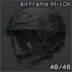 AirFrame M-LOK Helmet Crye Precision Black Standart AirFrame M-LOK Helmet Crye Precision Black Standart