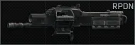 Degtyarev RPDN 7.62x39 machine gun (stripped)