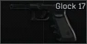 Glock 17 9x19 pistol (stripped)
