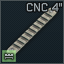 CNC Guns KeyMod 4 inch rail
