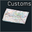 Customs plan map