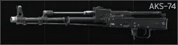 Kalashnikov AKS-74 5.45x39 assault rifle (stripped)