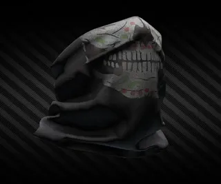 Lower half-mask (El Día de Muertos)