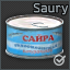 Can of pacific saury