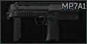 HK MP7A1 4.6x30 submachine gun (stripped)
