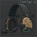 Peltor ComTac VI headset (Coyote Brown)