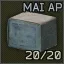 7.62x39mm MAI AP ammo pack (20 pcs)