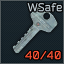 Weapon safe key