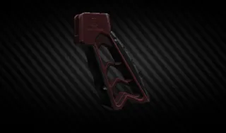 AR-15 Tyrant Designs MOD Chevron pistol grip (Red)