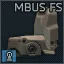 Magpul MBUS Gen2 flip-up front sight (FDE)
