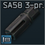SA-58 3-Prong Trident 7.62x51 flash hider