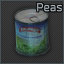 Can of green peas