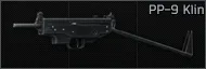 PP-9 Klin 9x18PMM submachine gun (stripped)