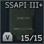 SSAPI level III+ ballistic plate (Side)