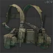 LBT-1961A Load Bearing Chest Rig (MultiCam)