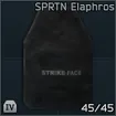 SPRTN Elaphros ballistic plate