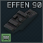 FN P90 EFFEN 90 receiver rail