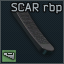 FN SCAR rubber buttpad