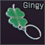 Gingy keychain
