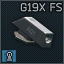 Glock 19X front sight