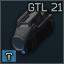 Glock GTL 21 tactical flashlight with laser