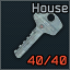 Hillside house key