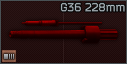 HK G36 5.56x45 228mm barrel