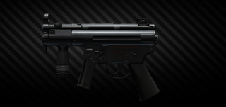 HK MP5K 9x19 submachine gun
