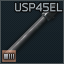 HK USP Elite .45 ACP barrel