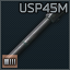 HK USP Match .45 ACP barrel