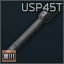 HK USP Tactical .45 ACP threaded barrel