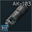 AK-103 7.62x39 muzzle brake-compensator