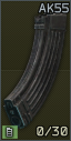 AK 7.62x39 30-round magazine (issued '55 or later)
