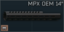 MPX Lancer OEM 14 inch M-LOK handguard