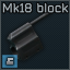 Mk-18 gas block