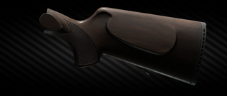 MTs-255-12 wooden stock