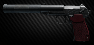 PB 9x18PM silenced pistol