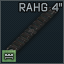 Remington RAHG 4 inch rail