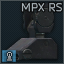 MPX flip-up rear sight