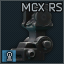 MCX flip-up rear sight