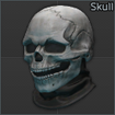 Spooky skull mask