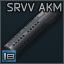 AK SRVV 7.62x39 muzzle brake-compensator