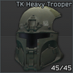Tac-Kek Heavy Trooper mask for Ops-Core-type helmets