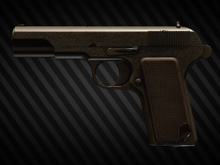 TT-33 7.62x25 TT pistol (Golden)